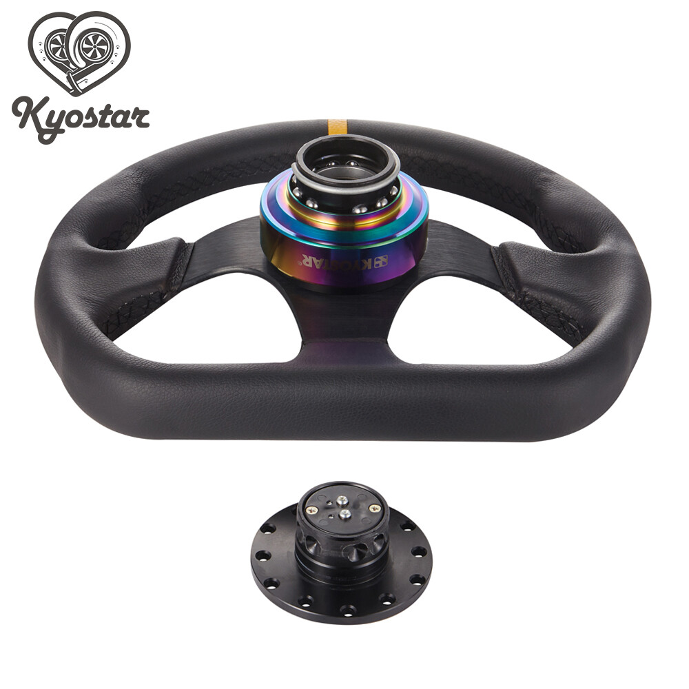 KYOSTAR Universal Neochrome Steering Wheel Quick Release Control Hub