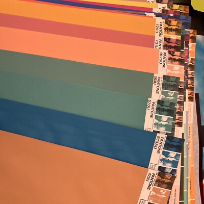 PICK ONE: Vintage NOS Pantone By Letraset Uncoated Paper 20x26