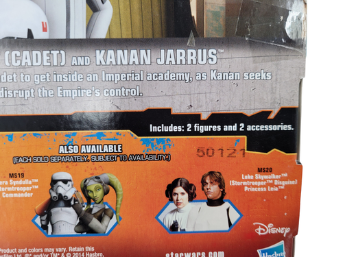 Star Wars Rebels Mission Series MS18 Ezra Bridger & Kanan Jarrus Action Fig NEW - Picture 5 of 13