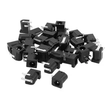 30 Pcs 3 Terminal 5.5mm x 2.1mm DC Power Jack Charging Port Connector Socket