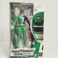 Hasbro Power Rangers Lightning Collection SPD Green Ranger 6 Figure