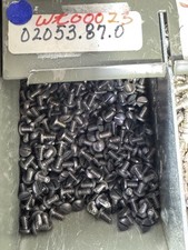 Set 2x Rollei Camera Black Paint Trim Screws Original New Old Stock 02053.87.0