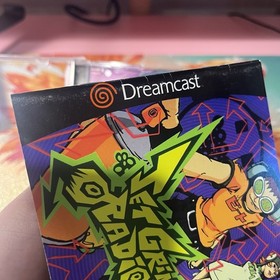 Jet Grind Radio Complete in Box Sega Dreamcast CIB Resurfaced and Tested