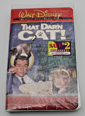That Darn Cat! Walt Disney The Hayley Mills Collection (VHS) NEW-FACTORY SEALED!