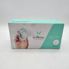 Willow Reusable 4oz Milk Containers Insert Size 24mm Open Box