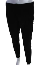 Rachel Zoe Womens Slip-on Elastic Waist Pants Black Size 10