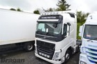 Roof Light Bar + Slim LEDs For Volvo FH5 Globetrotter XL 2021+ Stainless Steel