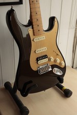 Fender American Ultra Stratocaster.  HSS Texas Tea. Maple. Bought New Feb 2021.