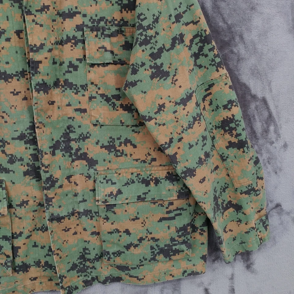 Rothco MARPAT Camo Button Up Coat Top Ultra Force BDU Mens Large Regular - Image 3 of 4