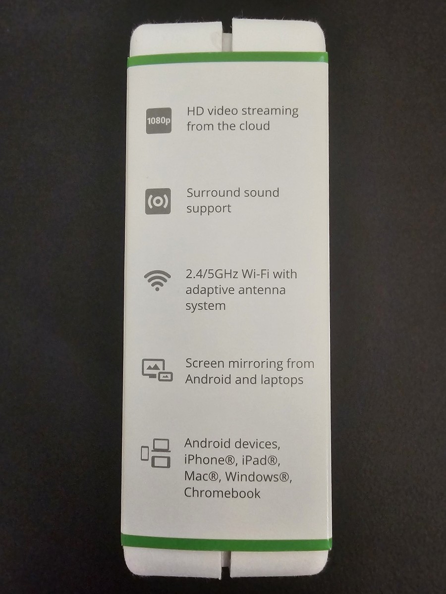 Google Chromecast (2nd Generation) HD Media Streamer - Black