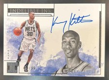 2018-19 Panini Impeccable Kerry Kittles Indelible Ink /99 Auto New Jersey Nets