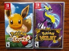 Pokémon Nintendo Switch Game Bundle: Violet And Let’s Go Eevee