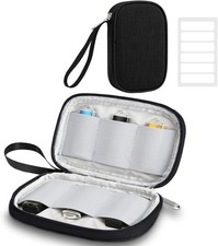 High-Quality USB Flash Drive Case - 6 Slots with Labels for Easy Identification