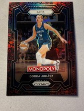 2024 WNBA Monopoly Prizm - Dorka Juhasz #25 Red Icons Parallel