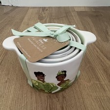 Rae Dunn Disney Princess Ceramic Measuring Cups - Princess and the Frog