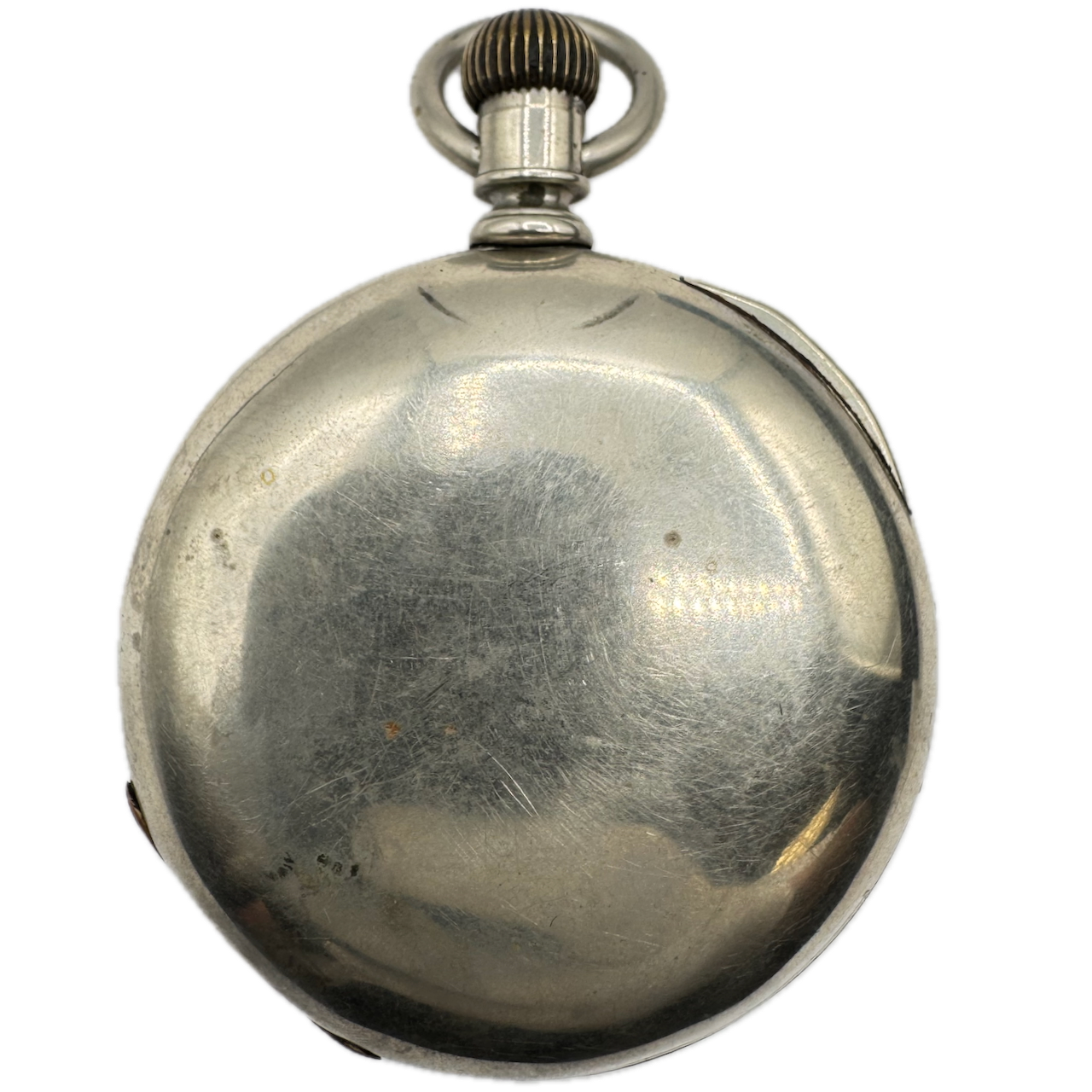 Antique Keystone 18 Size Gold Hinged Open Face Pocket Watch Case Silveroid USA