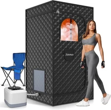 Portable Steam Sauna Box for Home – Foldable Relaxation Spa Tent