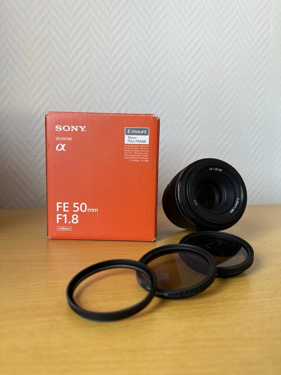 Objectif Sony SAL DT 50mm F/1,8 - Fixe Pour Reflex APS-C, Monture Alpha, Occasion