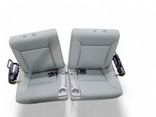 2009-2011 Honda Element Ex Rear Seat Rightleft Side Cloth Set Grey E041 Oem