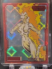 2023 Upper Deck The Infinity Trilogy Red Diamonds #30 Frankie Raye /49