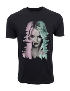 T-Shirt Premium Wash Britney Spears Airbrushed - Édition Limitée 999 Exemplaires - Charcoal Grey