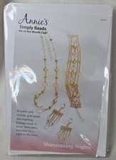Annie s Simply Beads Kit Of The Month "Shimmering Nights" BD091 Necklace