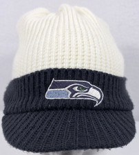 NFL Football Seattle Seahawks Football Knit Slouch Beanie Hat Women's