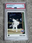 PSA 6 BASEBALL CARD 1989 UPPER DECK HOF NOLAN RYAN HOUSTON ASTROS