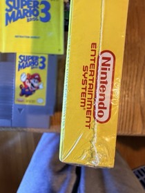 Mario Brothers 3 NES Complete Matching Box, Maunal,Insert  Factory Sealed To Top