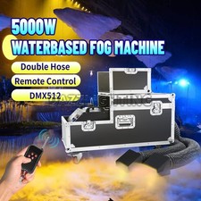 PAIDUN 5000W Doubl Outlet Waterbase Fog Machine Sinking Smoke Effect Show Event