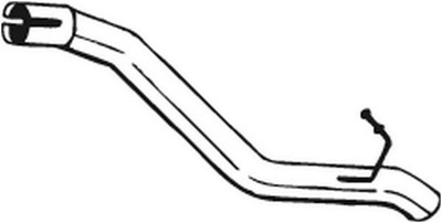 BOSAL Abgasrohr 751-393 für FORD FOCUS 2 Flexifuel
