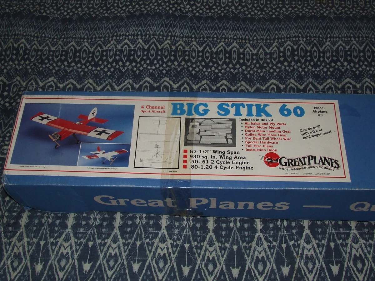 Great Planes Unassembled Kit Hobby RC Airplane Models & Kits with