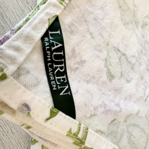 LAUREN RALPH LAUREN Set Of 12 Lavender Purple Lilac Print Cloth Napkins 20”X20” - Picture 8 of 8