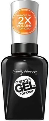 Sally Hansen Miracle Gel Nagellack Pink Up 309, Santa Navy, Top Coat