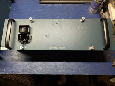 #ad Used 1Pcs Cisco Power Supply PWR 2700 AC For Cisco 7606 Chassis Plc Module br $100.00