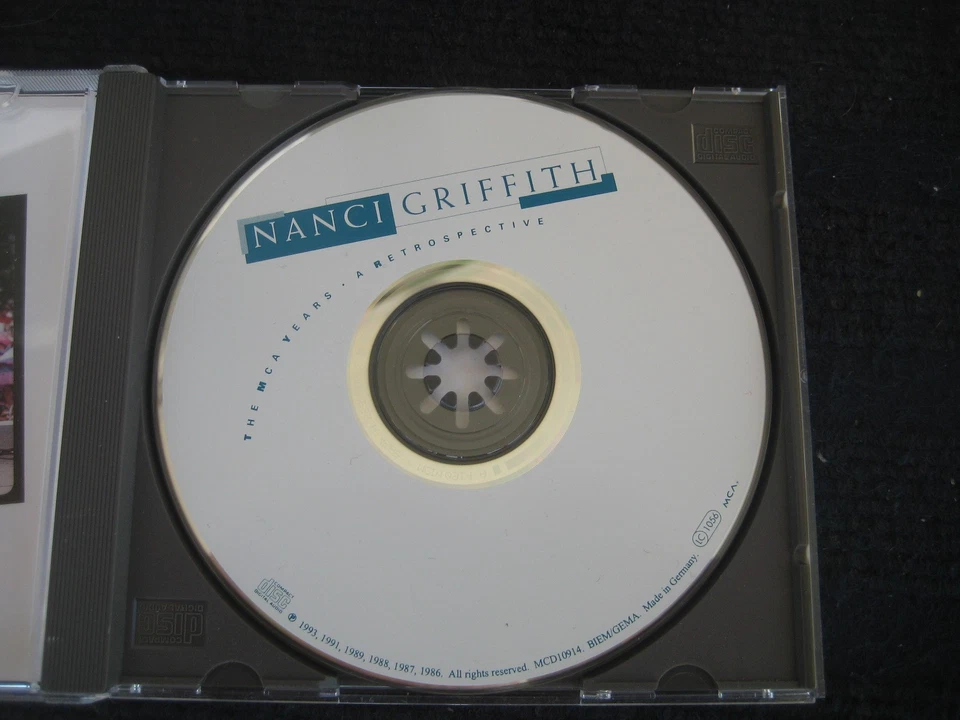 CD NANCI  GRIFFITH  The MCA Years  A Retrospective  Neuwertig  Best of  Greatest - Bild 2 von 4