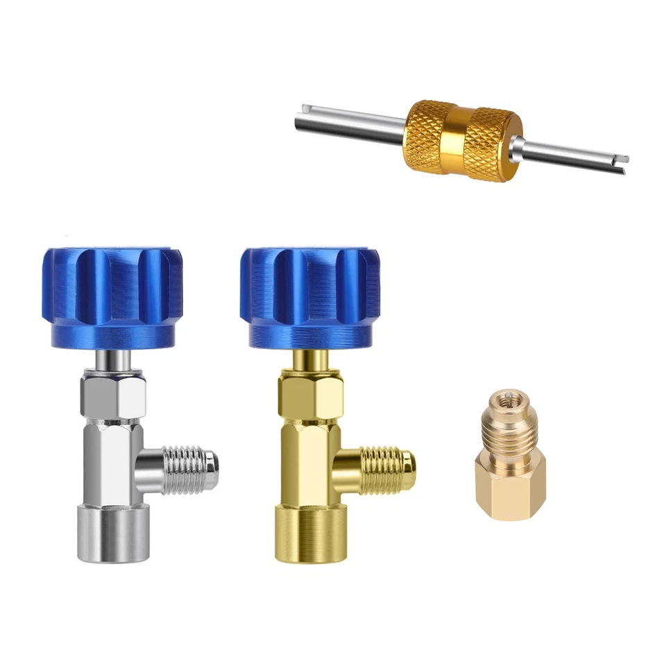 R1234YF AC Refrigerant Can Tap Kit Universal For Most Vehicles AC Service - Image 3 of 4