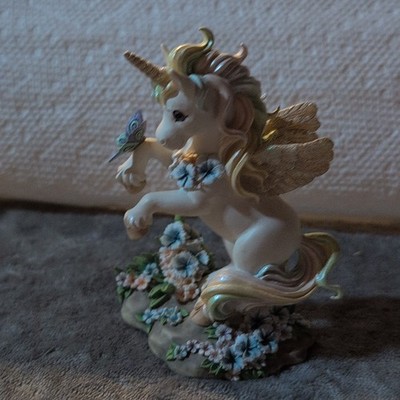 The Hamilton Unicorn Butterflies and Rainbow Skies Collection 