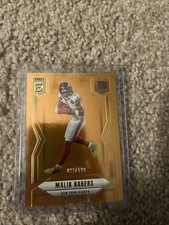 2025 Panini Donruss Elite - Malik Nabers #5 Orange /199