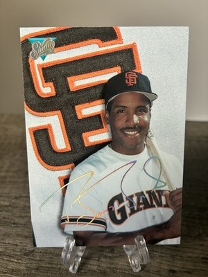 1993 Leaf Studio Baseball Barry Bonds San Francisco Giants #12