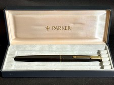 NOS — PARKER 45 AEROMETRIC BROWN LACQUERED ARGENTINA (BFP591) — fountain pen for sale on Nibfolio — photo 2