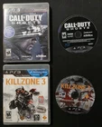 Killzone 3 Call of Duty: Ghost Lot- Sony PlayStation 3
