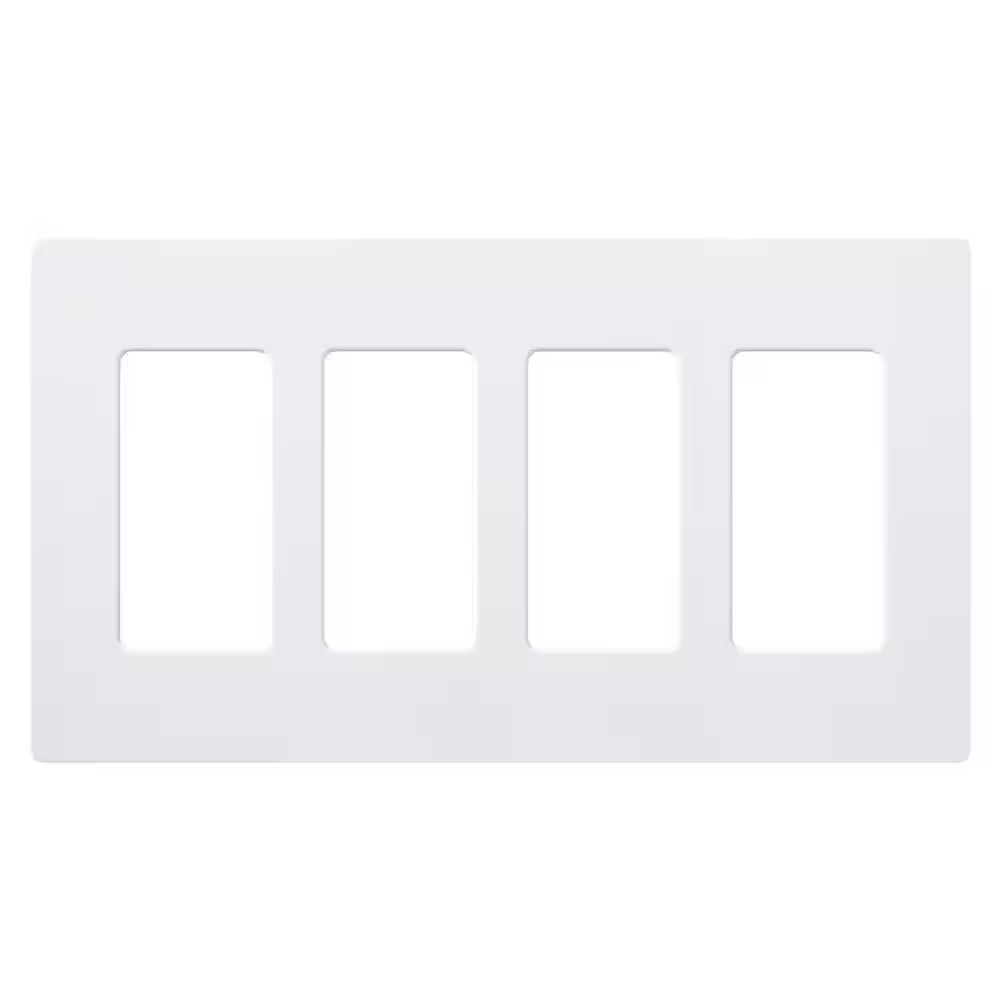 For Decorator/rocker Switches, Gloss, White (1-pack)