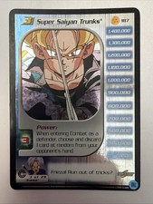 2002 Score Limited Dragon Ball Z DBZ CCG TCG Super Saiyan Trunks 187 - Foil