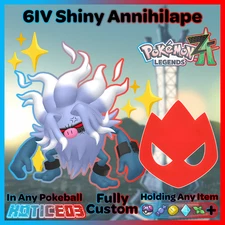 ✨ Shiny Alpha Annihilape 6IV + EVs ✨ Pokemon Legends ZA 🚀 Fast 🚀