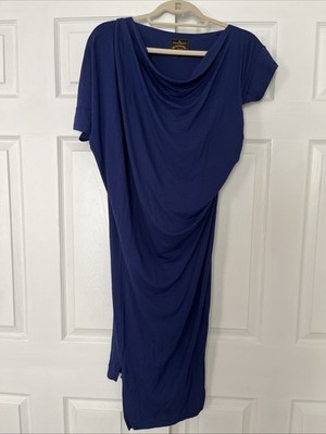 ワンピース Vivienne Westwood Jersey Dress. 2019 Vivienne Westwood Anglomania Asymmetrical Draped Jersey Dress, Sz