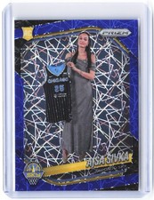 2025 Panini WNBA Prizm Ajsa Sivka #85 Blue Velocity RC Chicago Sky