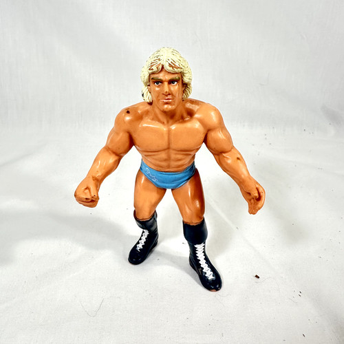 Vintage 1990 Galoob WCW Ric Flair Blue Trunks Wres...