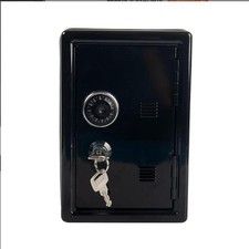 Iron Piggy Bank Coin Bank Bedroom Home Decor Money Safe Box Money Saving Box