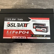 BSLBATT 12.8V 7Ah LiFePO4 Battery Lithium Iron Phosphate - SLA Replacement